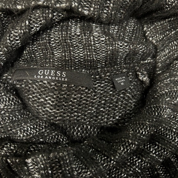 Guess - Textured Cowl Neck Sweater - Picture 2 of 4